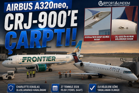 Airbus A320neo, CRJ-900’e Çarptı