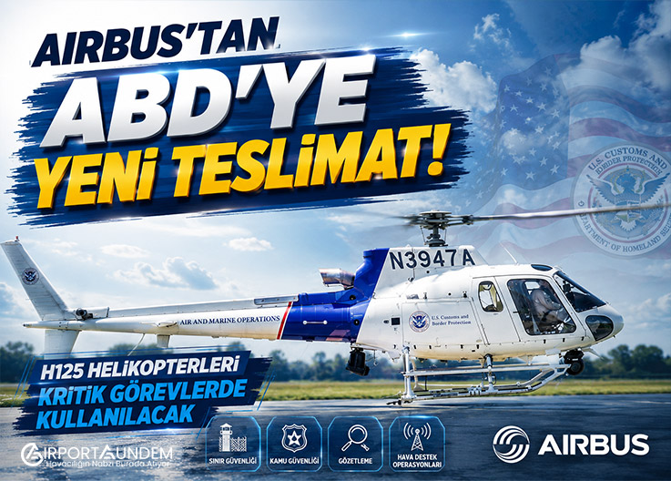 Airbus'tan ABD'ye Yeni Teslimat! H125 Helikopterleri Kritik Görevlerde Kullanılacak
