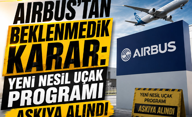 Airbus’tan Beklenmedik Karar: Yeni Nesil Uçak Programı Askıya Alındı