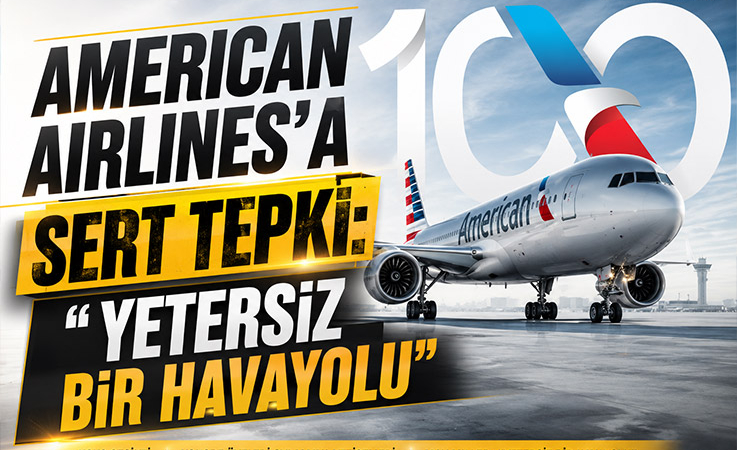 American Airlines’a Sert Tepki: “Yetersiz Bir Havayolu”