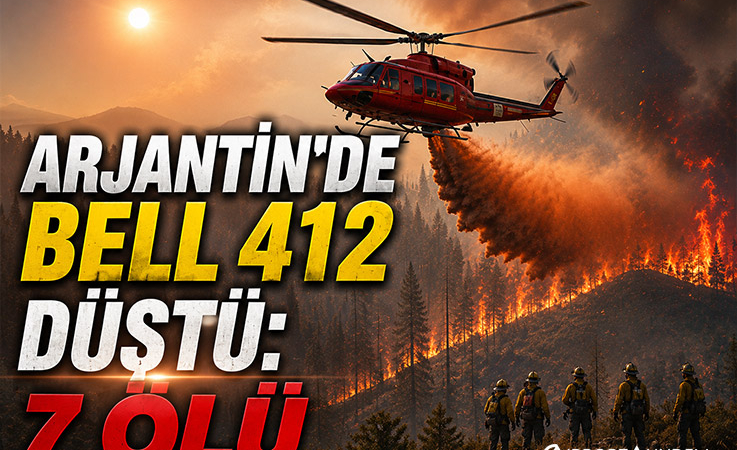 Arjantin’de Bell 412 Düştü: 7 Ölü