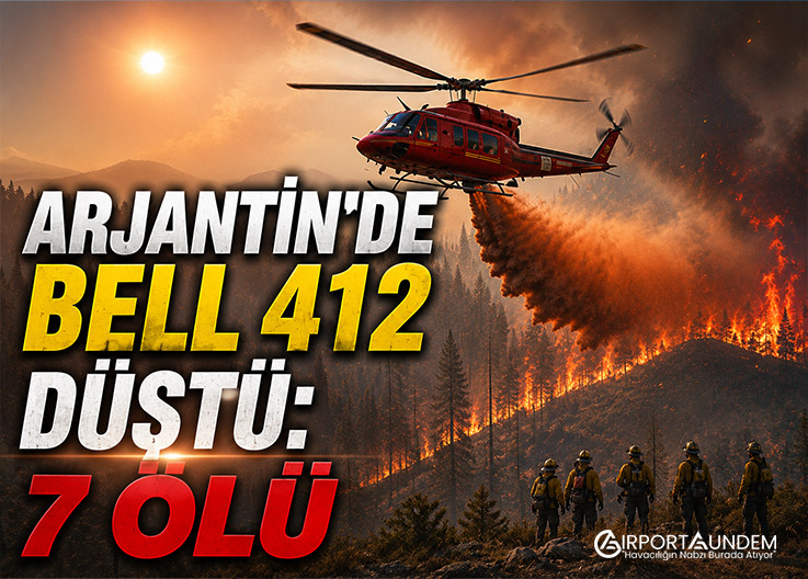 Arjantin’de Bell 412 Düştü: 7 Ölü