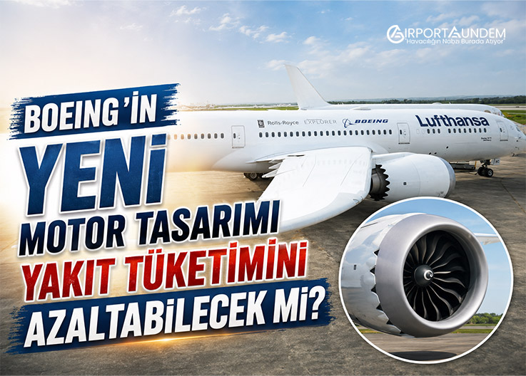 Boeing’in Yeni Motor Tasarımı Yakıt Tüketimini Azaltabilecek mi?