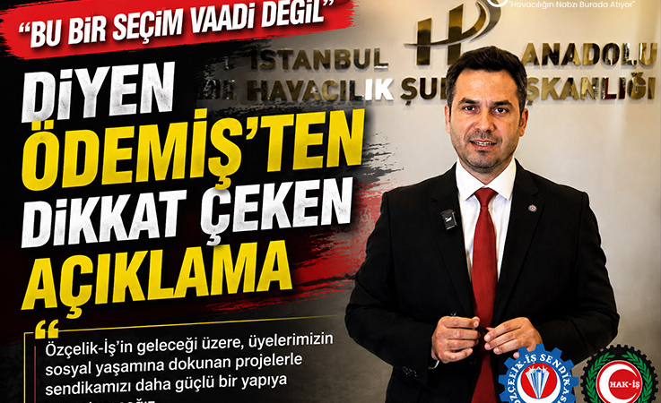 Özçelik-İş Genel Başkan Adayı Okan Ödemiş’ten Sendikal Hayatı Değiştirecek Projeler