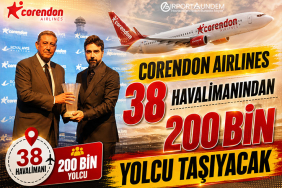 Corendon Airlines 38 Havalimanından 200 Bin Yolcu Taşıyacak