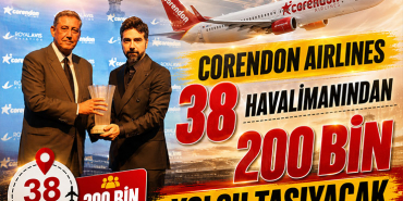 Corendon Airlines 38 Havalimanından 200 Bin Yolcu Taşıyacak