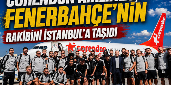 Corendon Airlines, Fenerbahçe’nin Rakibini İstanbul’a Taşıdı