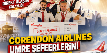 Corendon Airlines Umre Seferlerini Başlattı! Sırada 5 Yeni Şehir Var