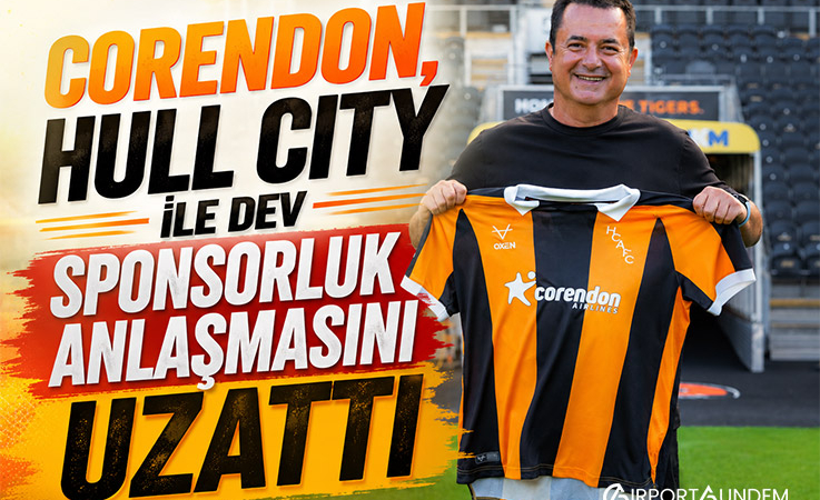 Corendon, Hull City ile Dev Sponsorluk Anlaşmasını Uzattı