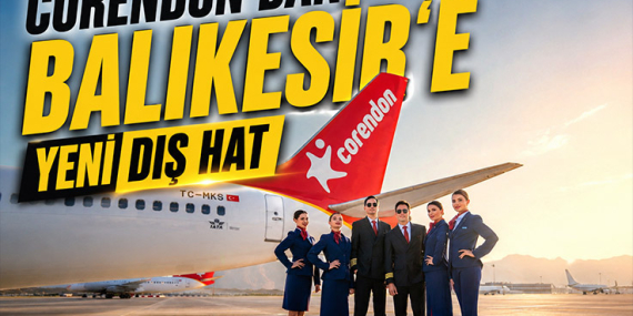 Corendon’dan Balıkesir’e Yeni Dış Hat
