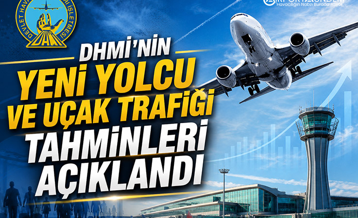 DHMİ’nin Yeni Yolcu ve Uçak Trafiği Tahminleri Açıklandı