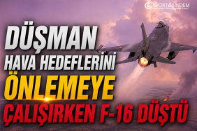 Düşman Hava Hedeflerini Önlemeye Çalışırken F-16 Düştü