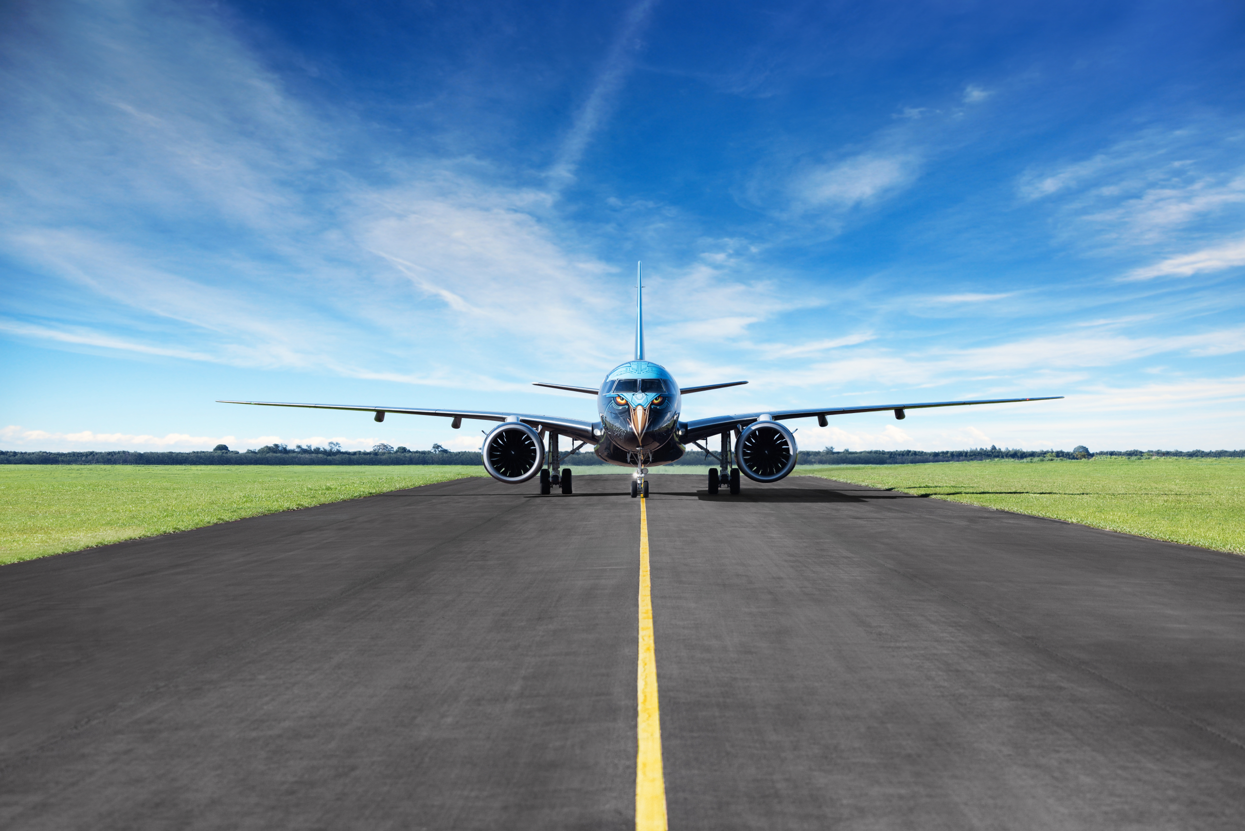 EASA sertifikası alan ROAAS emniyet sistemiyle donatılmış Embraer E-Jet E2 yolcu uçağı
