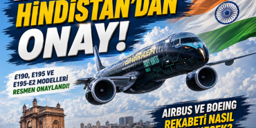 Embraer'e Hindistan'dan Onay! Airbus ve Boeing Rekabeti Nasıl Etkilenecek?