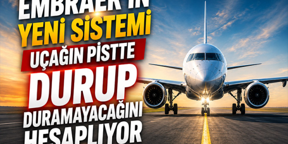 Embraer’in Yeni Sistemi Uçağın Pistte Durup Duramayacağını Hesaplıyor