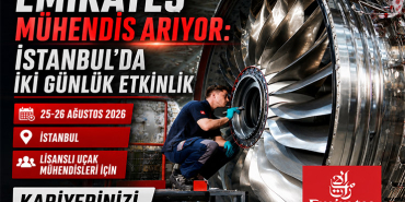Emirates mühendis arıyor: İstanbul’da iki günlük etkinlik