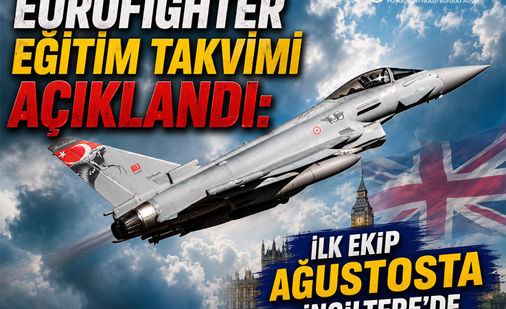 Eurofighter Eğitim Takvimi Açıklandı: İlk Ekip Ağustosta İngiltere’de