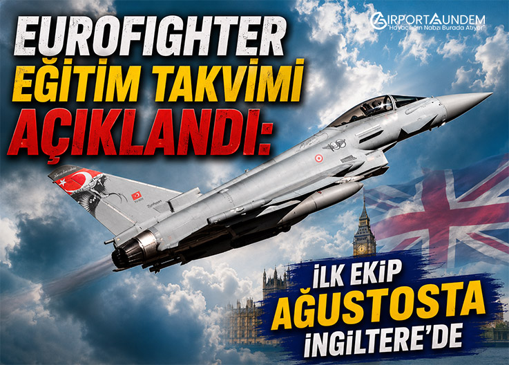 Eurofighter Eğitim Takvimi Açıklandı: İlk Ekip Ağustosta İngiltere’de