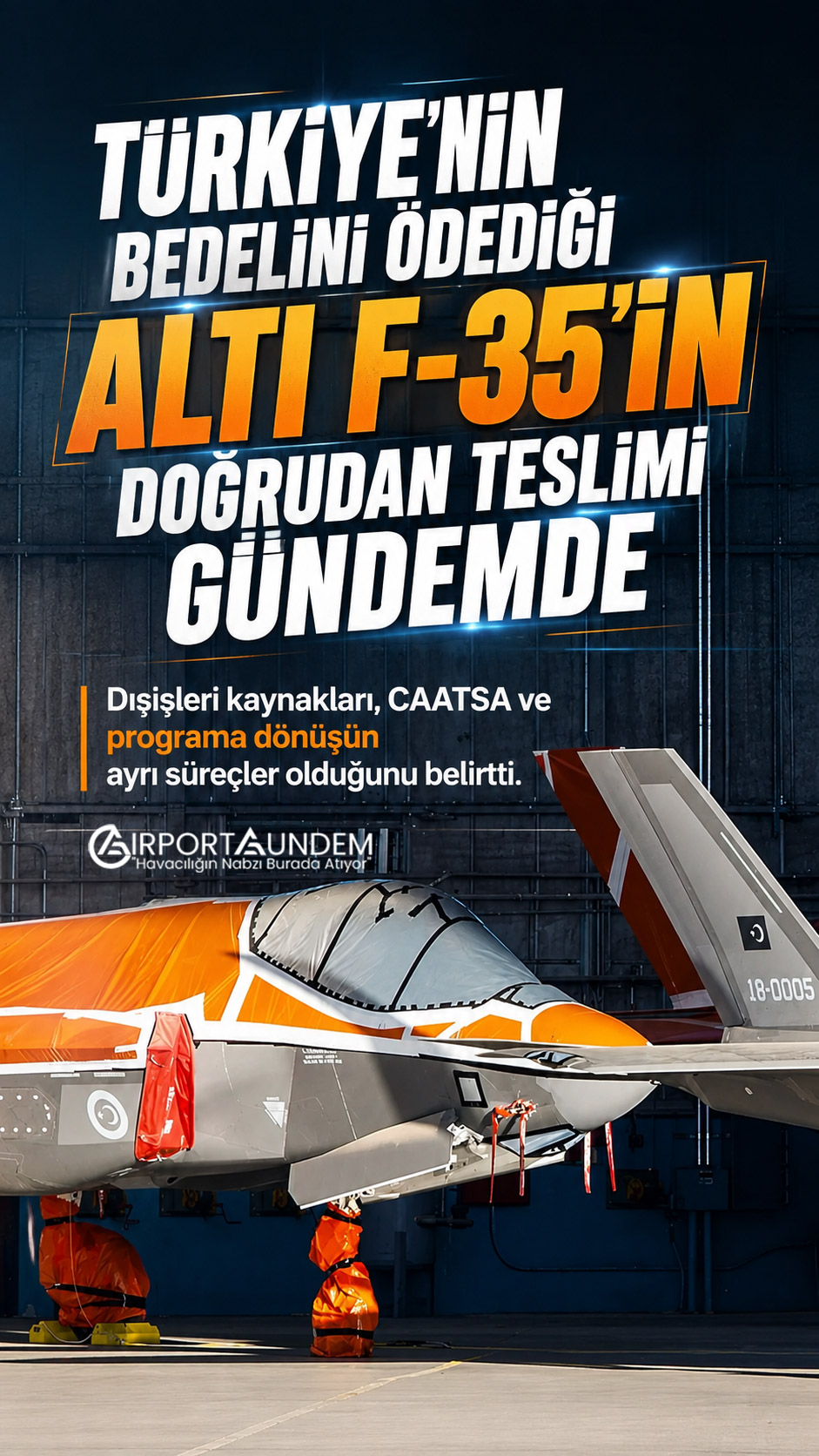 Türkiye’nin bedelini ödediği ve ABD’de bekletilen F-35 savaş uçakları
