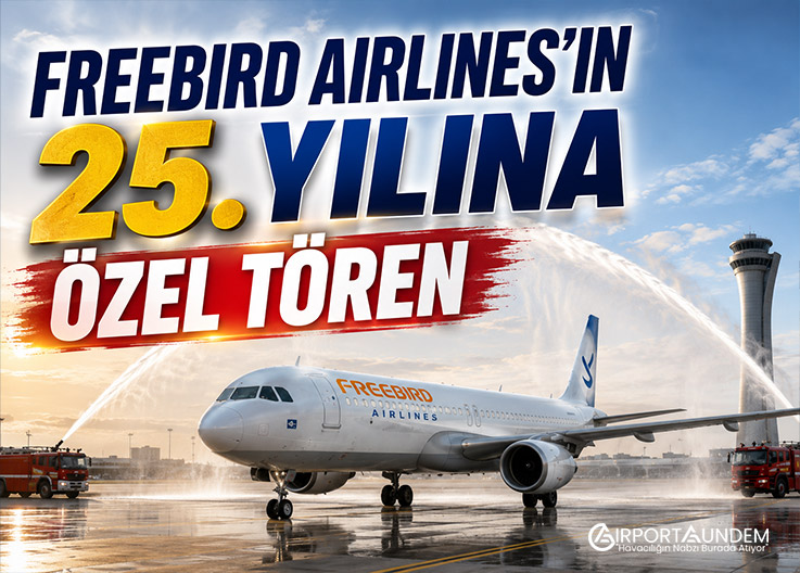 Freebird Airlines’a Özel 25. Yıl Töreni