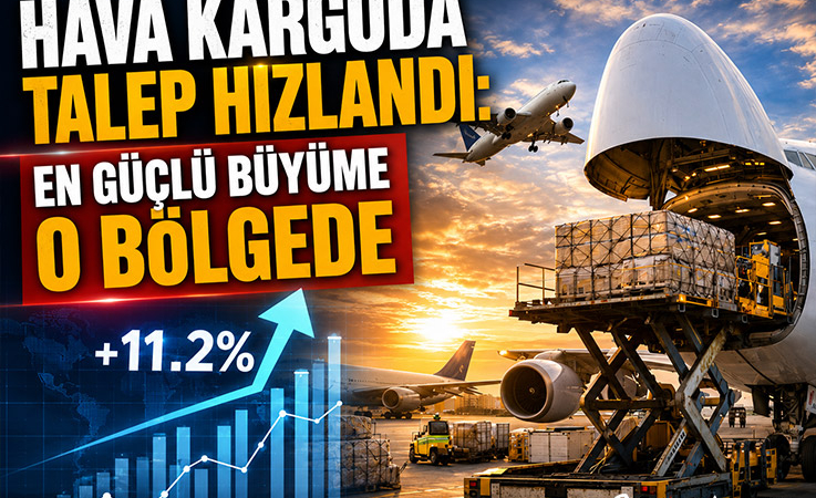 Hava kargoda talep hızlandı: En güçlü büyüme o bölgede