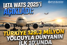 IATA WATS 2025’i Açıkladı: Türkiye 129,3 Milyon Yolcuyla Dünyanın İlk 10’unda 10 Havacılık Haberleri Havacılık Haberleri IATA WATS 2025’i Açıkladı: Türkiye 129,3 Milyon Yolcuyla Dünyanın İlk 10’unda