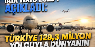 IATA WATS 2025’i Açıkladı: Türkiye 129,3 Milyon Yolcuyla Dünyanın İlk 10’unda