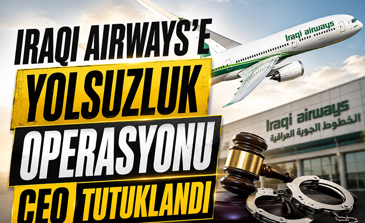 Iraqi Airways’e Yolsuzluk Operasyonu CEO Tutuklandı