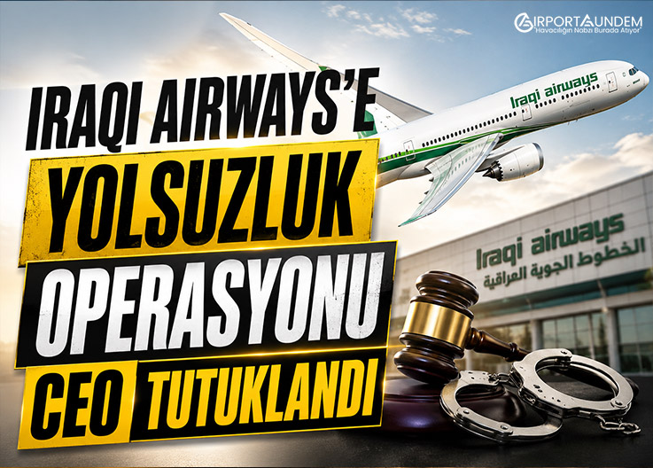 Iraqi Airways'e Yolsuzluk Operasyonu CEO Tutuklandı