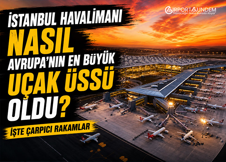 İstanbul Havalimanı Nasıl Avrupa'nın En Büyük Uçak Üssü Oldu? İşte Çarpıcı Rakamlar