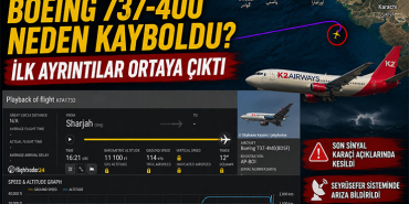 K2 Airways'e Ait Boeing 737-400 Neden Kayboldu? İlk Ayrıntılar Ortaya Çıktı