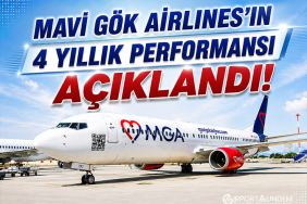 Mavi Gök Airlines'ın 4 Yıllık Performansı Açıklandı!