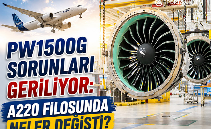 PW1500G Sorunları Geriliyor: A220 Filosunda Neler Değişti?
