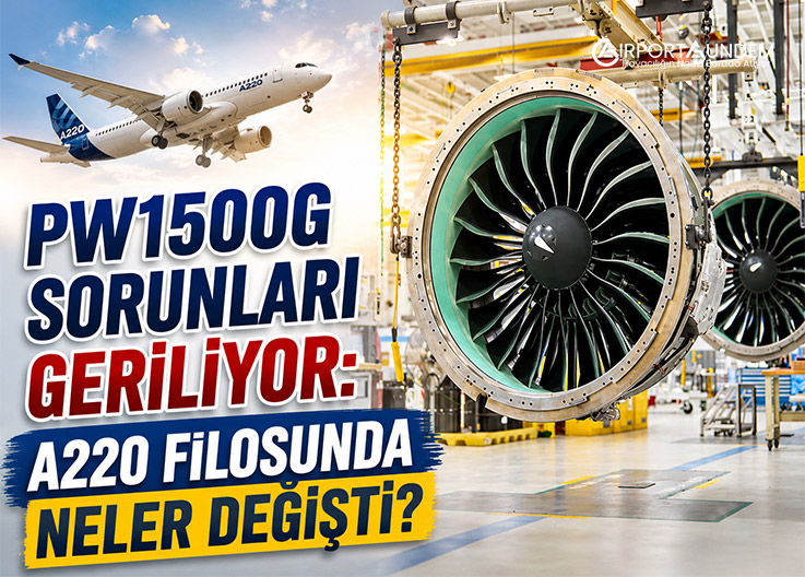 PW1500G Sorunları Geriliyor: A220 Filosunda Neler Değişti?