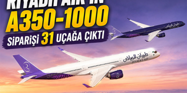 Riyadh Air’in A350-1000 Siparişi 31 Uçağa Çıktı