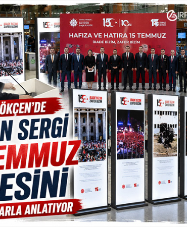 Sabiha Gökçen Havalimanı’nda açılan Hafıza ve Hatıra 15 Temmuz fotoğraf sergisi