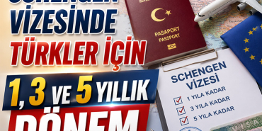 Schengen Vizesinde Türkler İçin 1, 3 ve 5 Yıllık Dönem