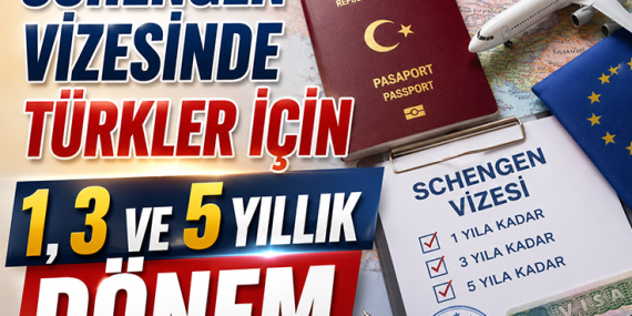 Schengen Vizesinde Türkler İçin 1, 3 ve 5 Yıllık Dönem 21 Turizm Haberleri Turizm Schengen Vizesinde Türkler İçin 1, 3 ve 5 Yıllık Dönem
