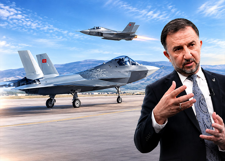 Taksi testlerine başlayan TUSAŞ üretimi millî muharip uçak KAAN’ın yeni uçuş prototipi