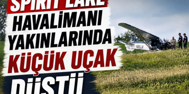 Spirit Lake Havalimanı Yakınlarında Küçük Uçak Düştü