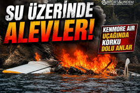 Su Üzerinde Alevler! Kenmore Air Uçağında Korku Dolu Anlar