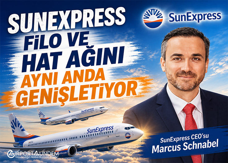 SunExpress Filo ve Hat Ağını Aynı Anda Genişletiyor