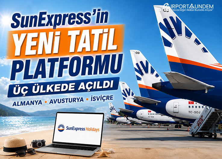 SunExpress’in Yeni Tatil Platformu Üç Ülkede Açıldı
