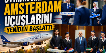 Syrian Airlines Amsterdam Uçuşlarını Yeniden Başlattı