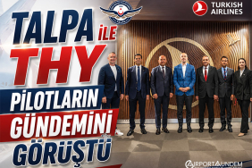 TALPA ile THY Pilotların Gündemini Görüştü