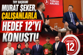 THY Başkanı Murat Şeker, çalışanlarla Hedef 12’yi konuştu