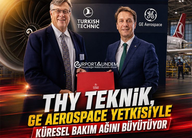 THY Teknik, GE Aerospace Yetkisiyle Küresel Bakım Ağını Büyütüyor