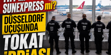 THY mi SunExpress mi? Düsseldorf Uçuşunda Tokat İddiası