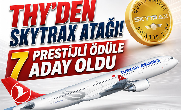 THY’den Skytrax Atağı! 7 Prestijli Ödüle Aday Oldu