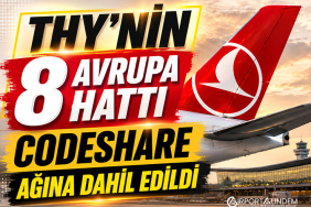 THY'nin 8 Avrupa Hattı Codeshare Ağına Dahil Edildi
